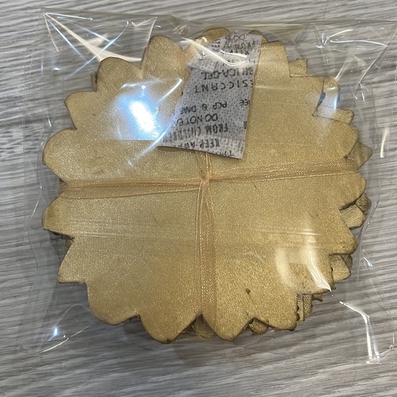 NWT [Set of 4] 4.5” Sunflowers Fall Autumn Coasters - Picture 3 of 3